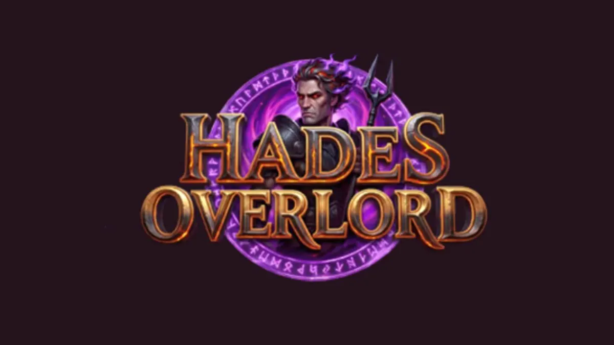 Tampilan visual slot Hades Overlord dengan tema dunia bawah mitologi Yunani