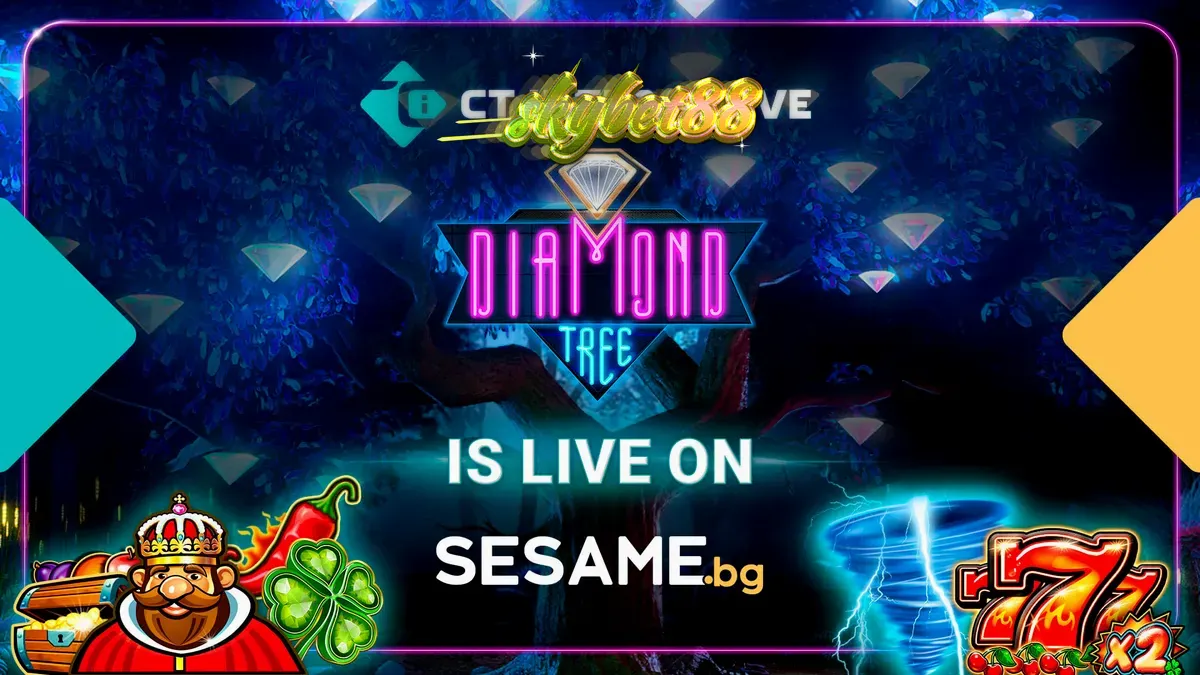 Tampilan visual dari koleksi slot Diamond Tree Jackpot yang menarik